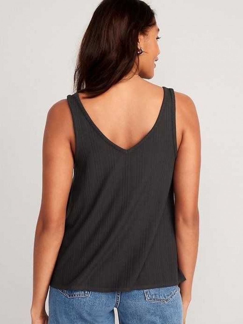 Old Navy Sleeveless Luxe Swing T-Shirt Panther | BNM379158