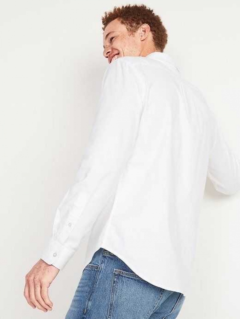 Old Navy Slim-Fit Everyday Oxford Shirt White | SXB436819