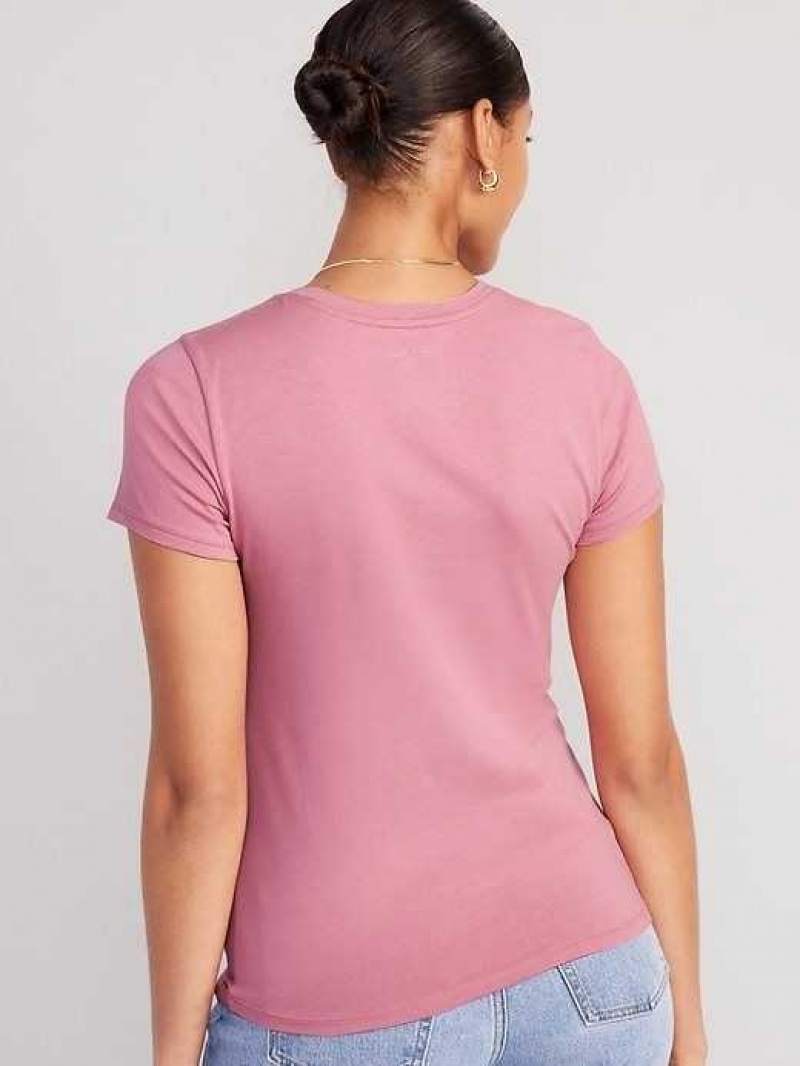 Old Navy Slim-Fit T-Shirt Rose Gold | JDB801796