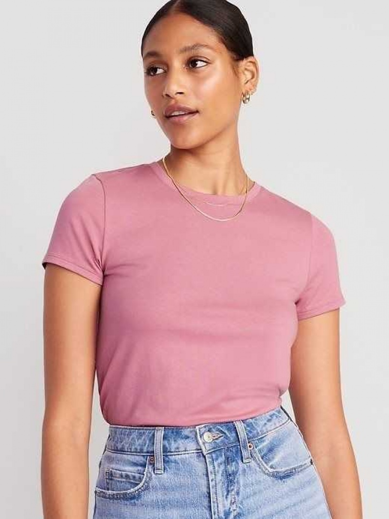 Old Navy Slim-Fit T-Shirt Rose Gold | JDB801796