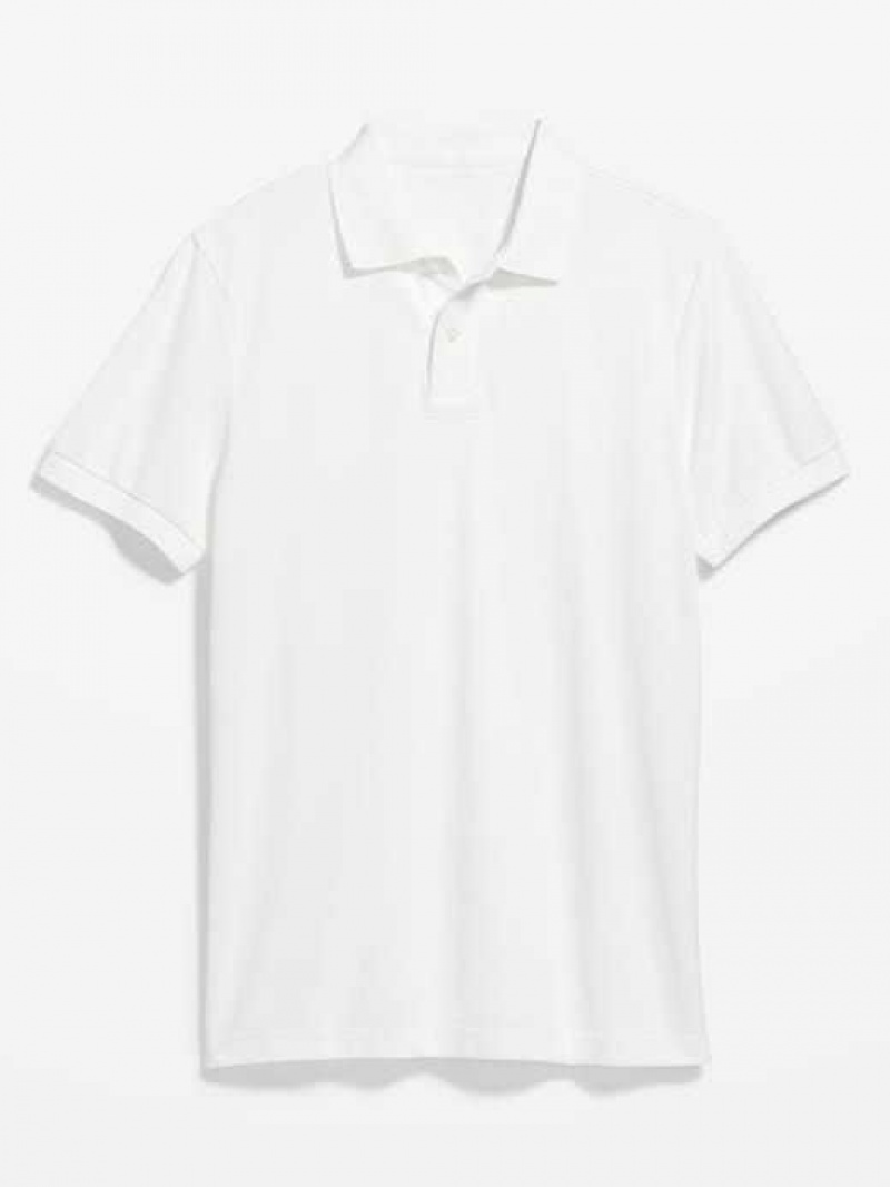 Old Navy Slim-Fit Uniform Pique Polo Calla Lilies | DTP607512