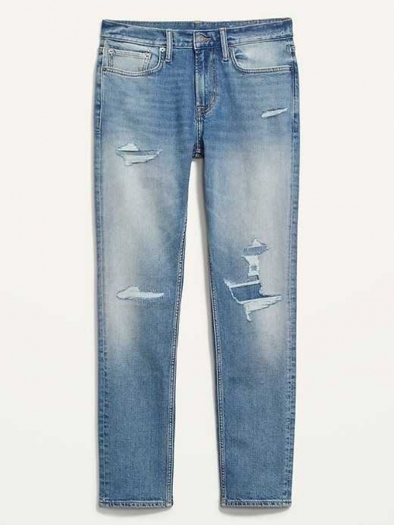 Old Navy Slim Built-In-Flex Ripped Jeans Light Wash | BZT153672