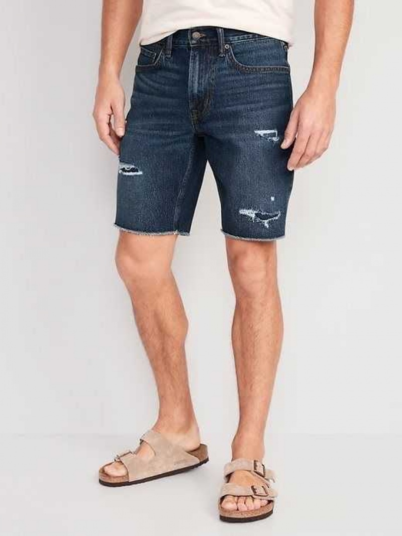 Old Navy Slim Built-In Flex Cut-Off Jean Shorts Blue | RDP847920