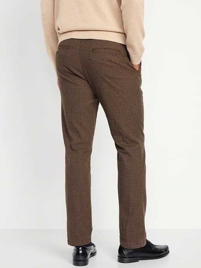 Old Navy Slim Built-In Flex Rotation Chino Pants Houndstooth | TRV764580