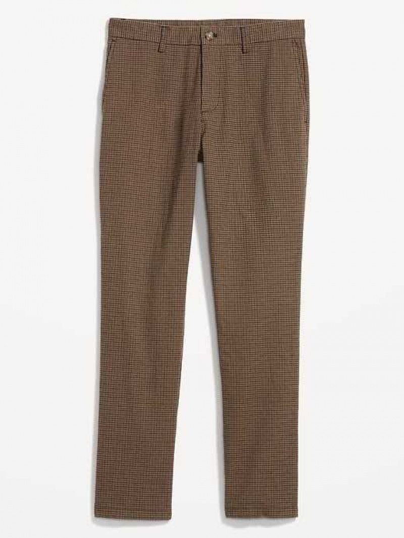 Old Navy Slim Built-In Flex Rotation Chino Pants Houndstooth | TRV764580