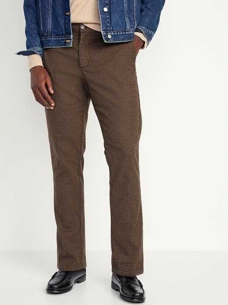 Old Navy Slim Built-In Flex Rotation Chino Pants Houndstooth | TRV764580