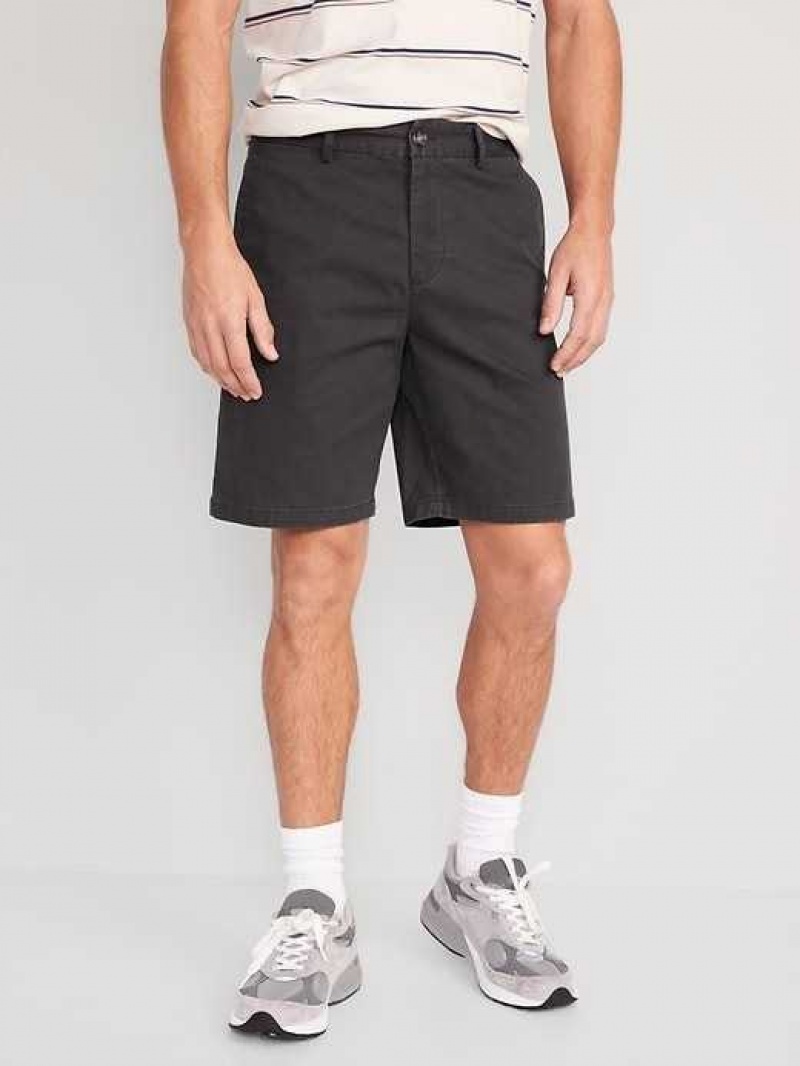 Old Navy Slim Built-In Flex Rotation Chino Shorts Panther | KFC036794