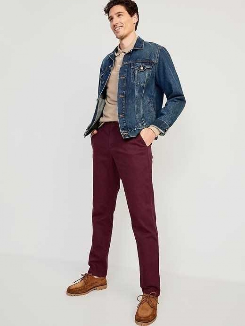 Old Navy Slim Built-In Flex Rotation Chino Pants Raisin Arizona | IFO082517