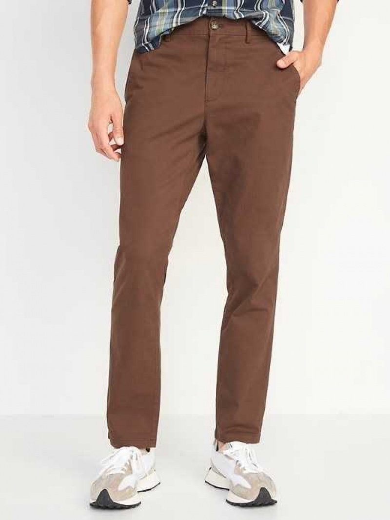 Old Navy Slim Built-In Flex Rotation Chino Pants Espresso | XVT689170