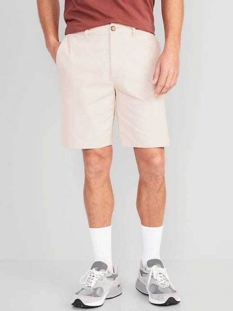 Old Navy Slim Built-In Flex Rotation Chino Shorts Beige | AXF985614