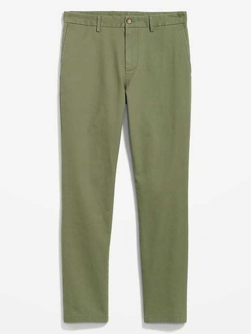 Old Navy Slim Built-In Flex Rotation Chino Pants Olive | XID642078