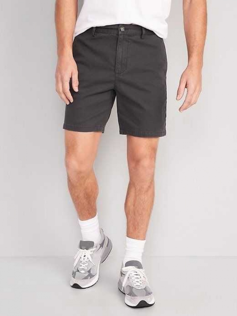 Old Navy Slim Built-In Flex Ultimate Chino Shorts Panther | FSY075361