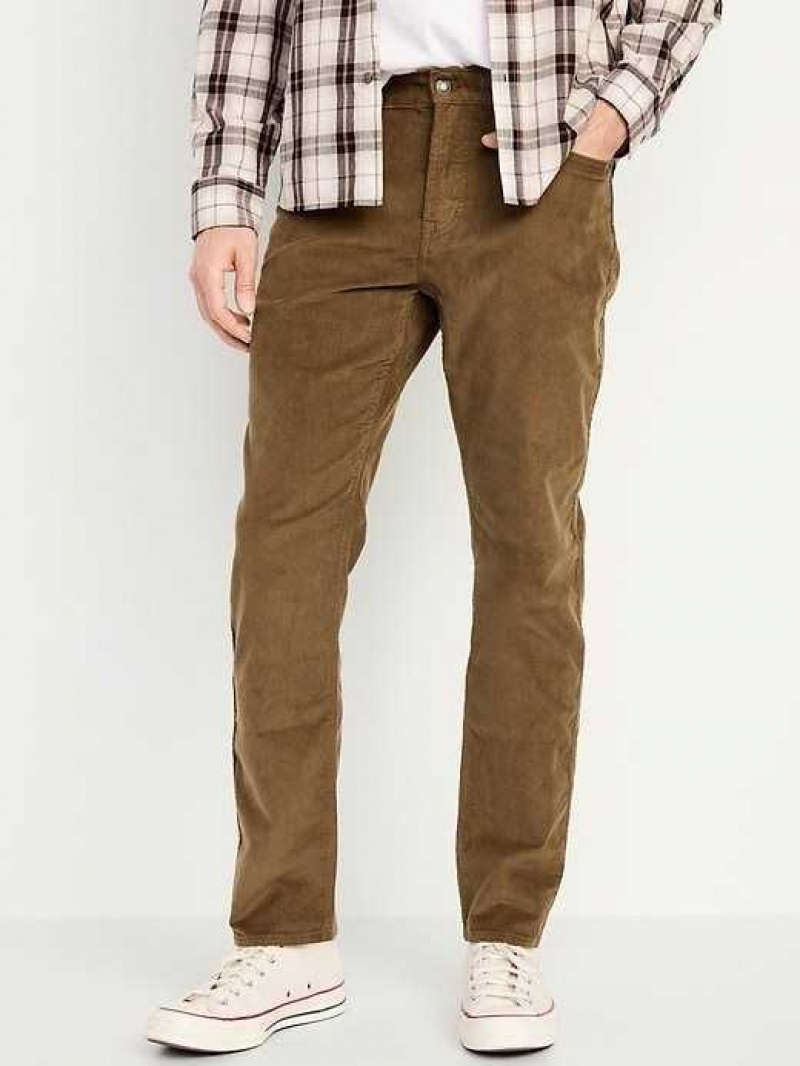 Old Navy Slim Five-Pocket Corduroy Pants Light Brown | MGZ728301