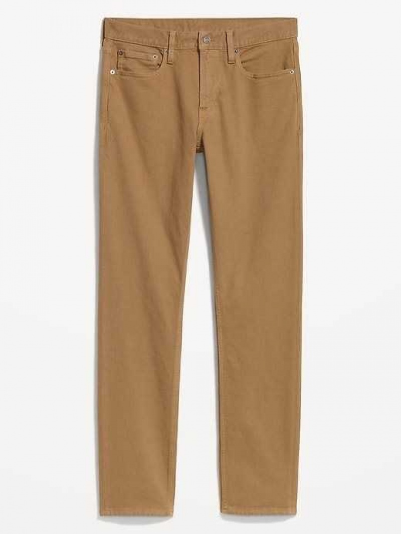 Old Navy Slim Five-Pocket Pants Dark Khaki | WKB719563