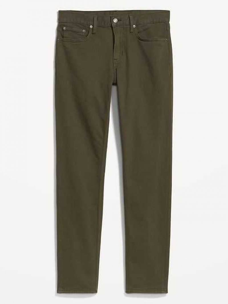 Old Navy Slim Five-Pocket Pants Olive | IEV719368