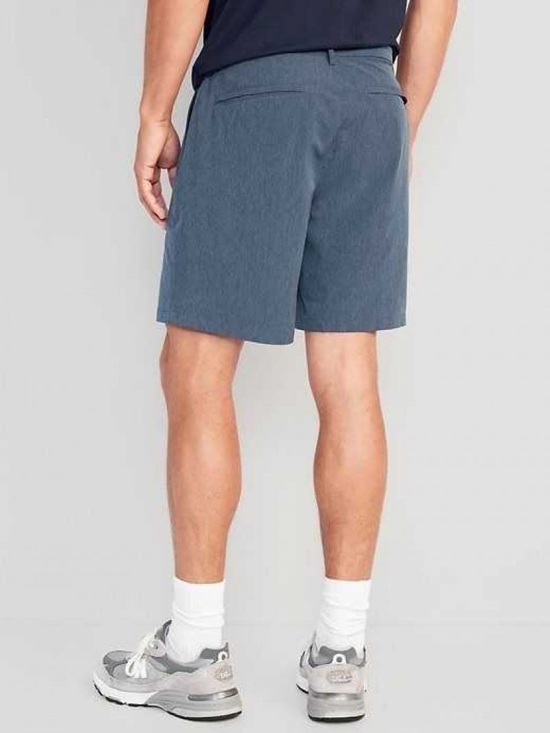 Old Navy Slim Go-Dry Shade StretchTech Shorts Dark Grey | OWK167908