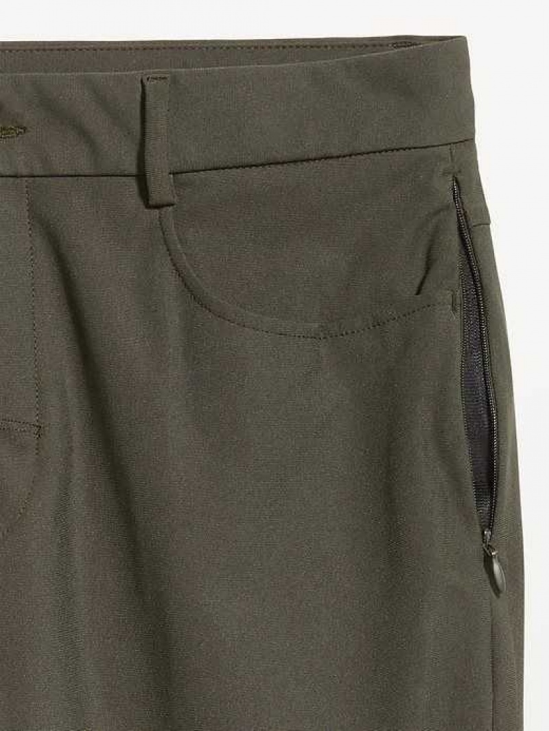 Old Navy Slim Tech Hybrid Pants Ancient Forest | GXT921830