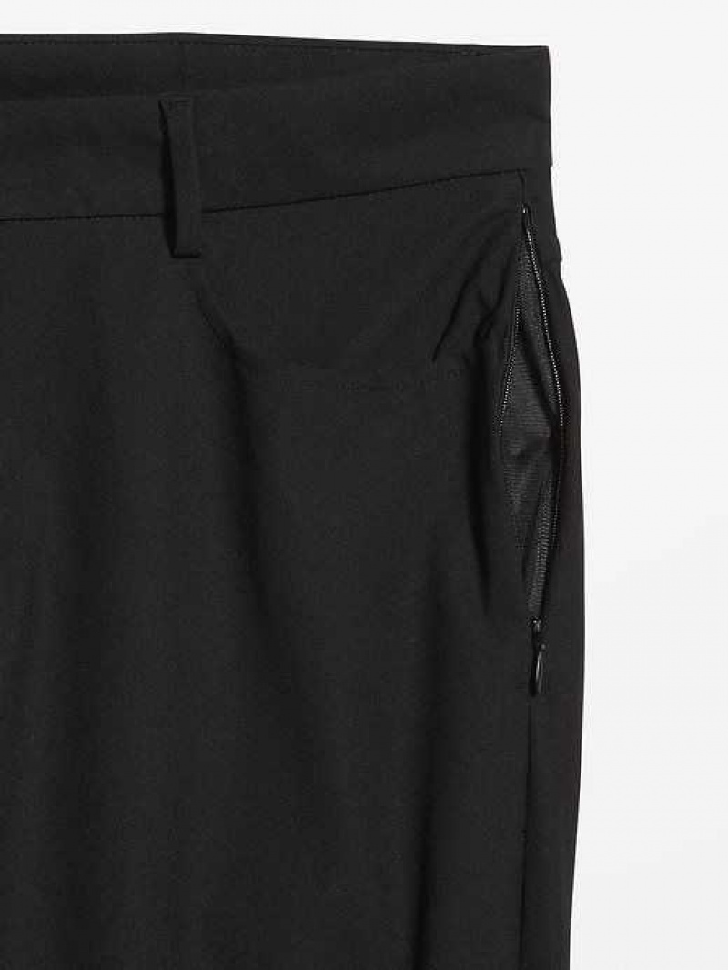 Old Navy Slim Tech Hybrid Pants Black | YPA639185