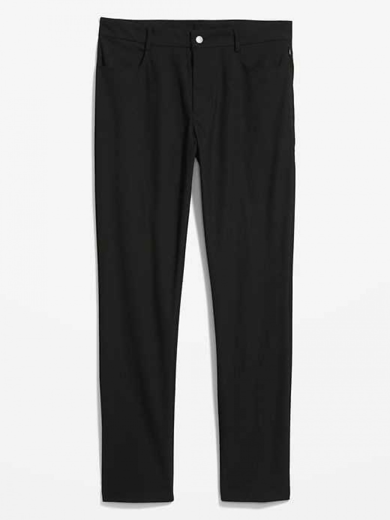 Old Navy Slim Tech Hybrid Pants Black | YPA639185