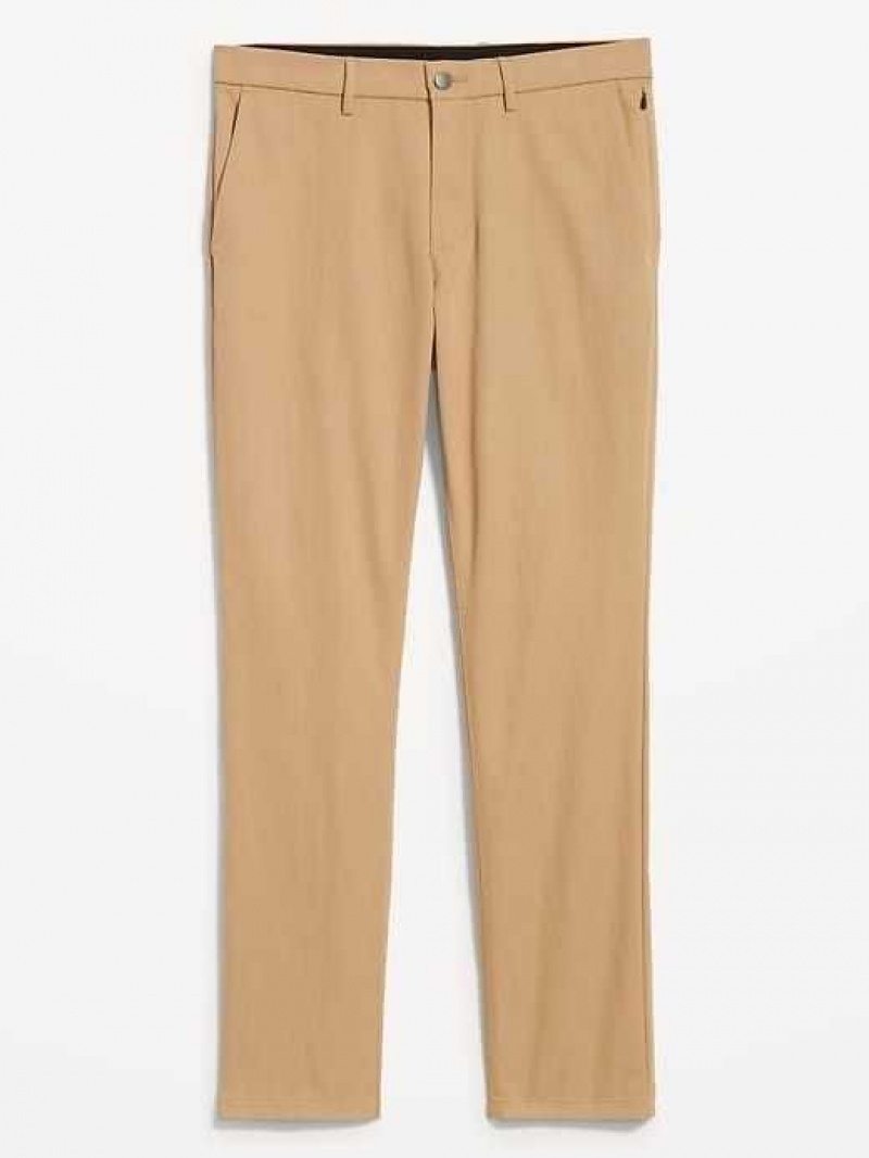 Old Navy Slim Ultimate Tech Built-In Flex Chino Pants Khaki | FAS974582