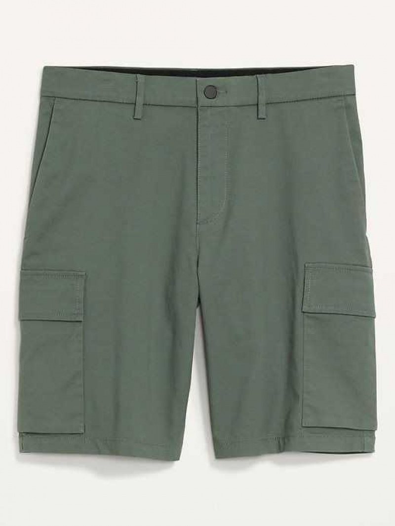 Old Navy Slim Ultimate Tech Cargo Shorts Forest Shade | PEY602157