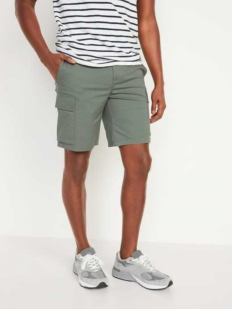 Old Navy Slim Ultimate Tech Cargo Shorts Forest Shade | PEY602157