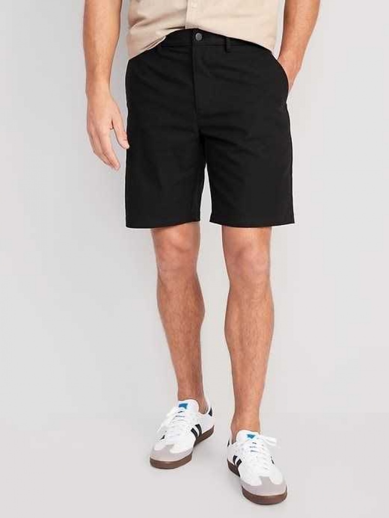 Old Navy Slim Ultimate Tech Chino Shorts Blackjack | SFB129453