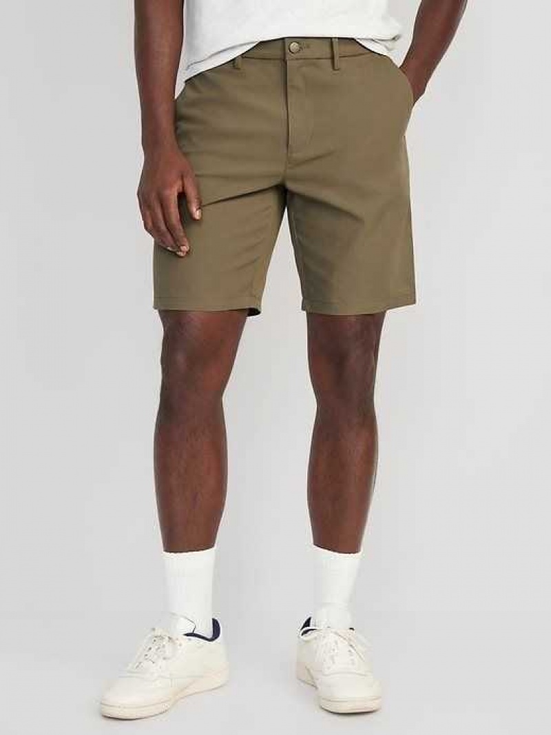 Old Navy Slim Ultimate Tech Chino Shorts Grey | GJO013645