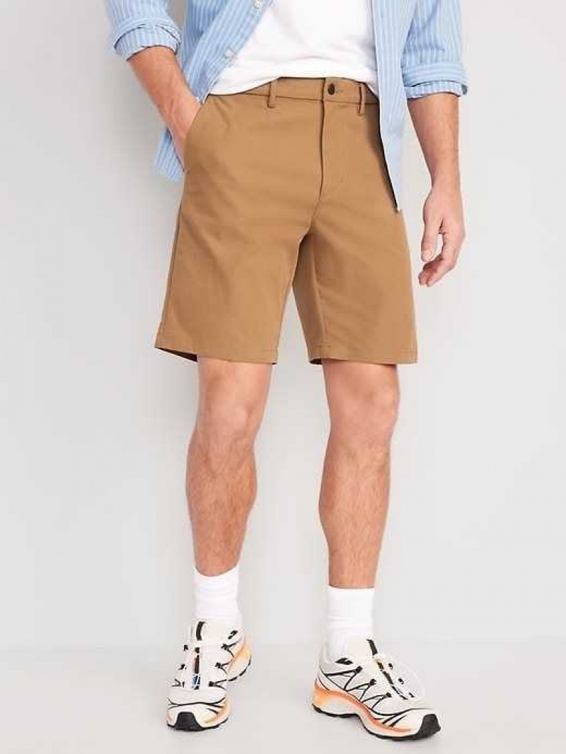 Old Navy Slim Ultimate Tech Chino Shorts Doe A Deer | CDG209458