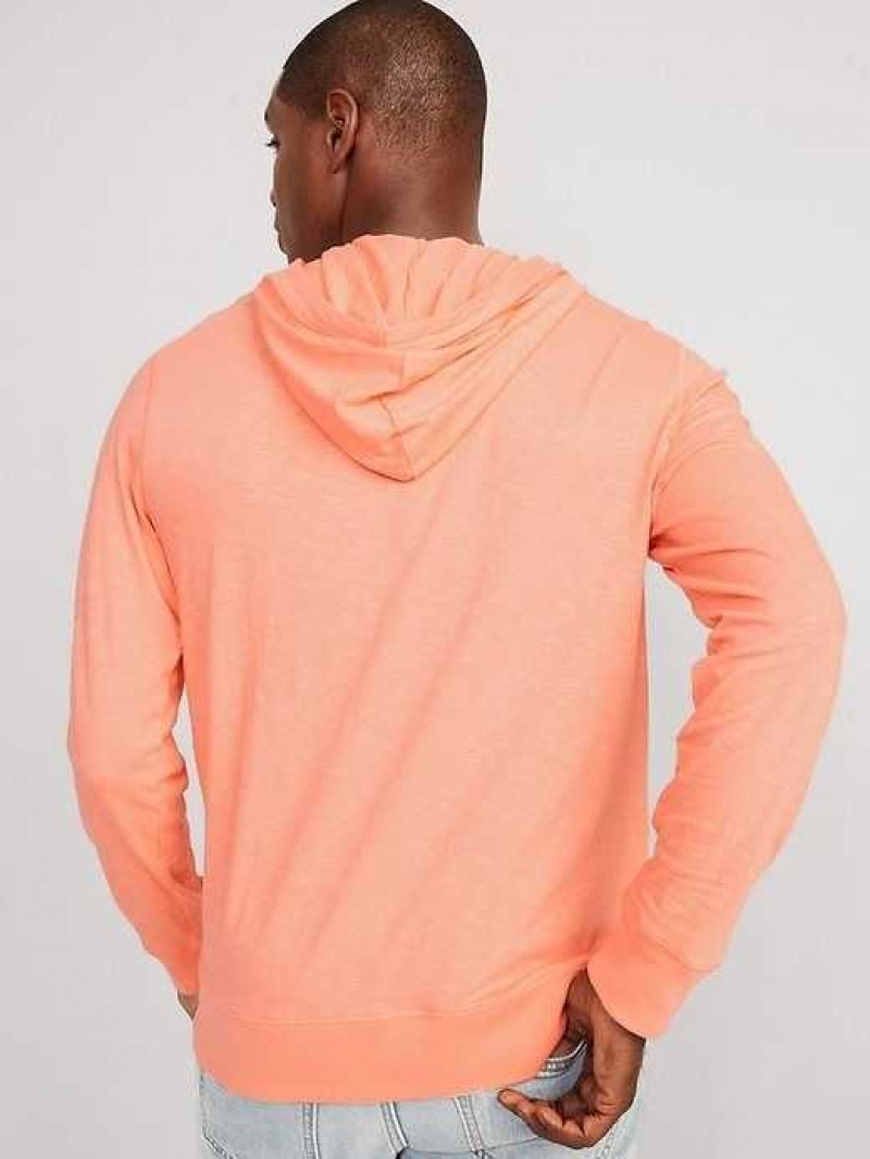 Old Navy Slub-Knit Pullover Hoodie Feeling Peachy | GVW612375