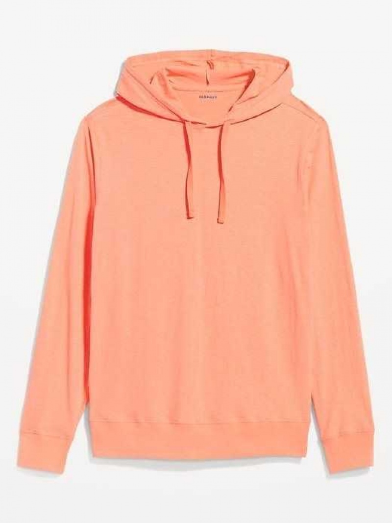 Old Navy Slub-Knit Pullover Hoodie Feeling Peachy | GVW612375