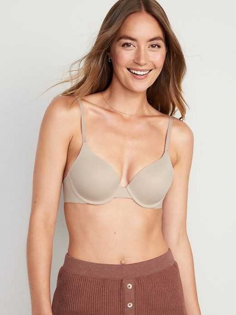 Old Navy Smoothing Full-Coverage Bra Bare Necessity | JZX587329