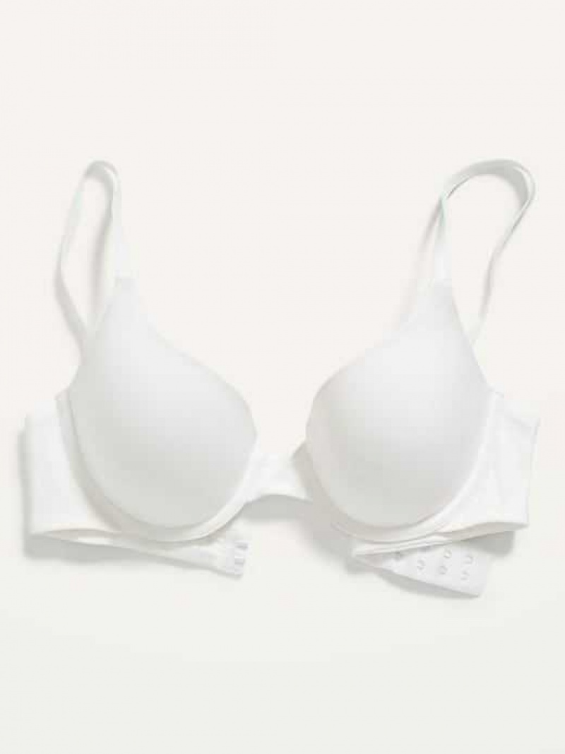 Old Navy Smoothing Full-Coverage Bra White | LIU398401