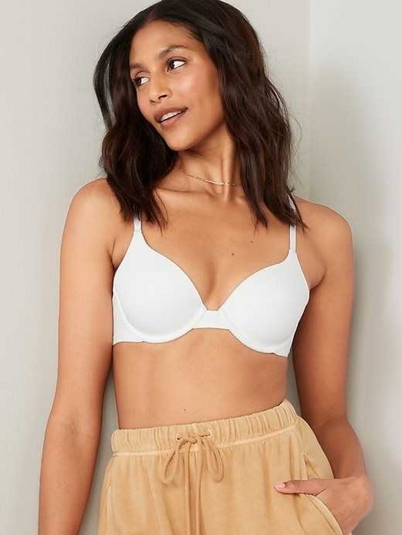 Old Navy Smoothing Full-Coverage Bra White | LIU398401