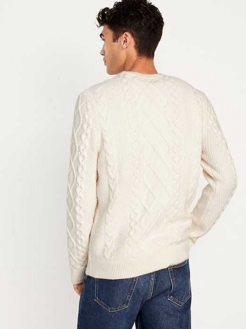 Old Navy SoSoft Crew-Neck Sweater Cream | GJI275398