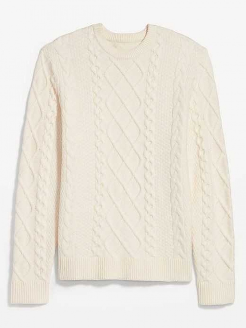 Old Navy SoSoft Crew-Neck Sweater Cream | GJI275398