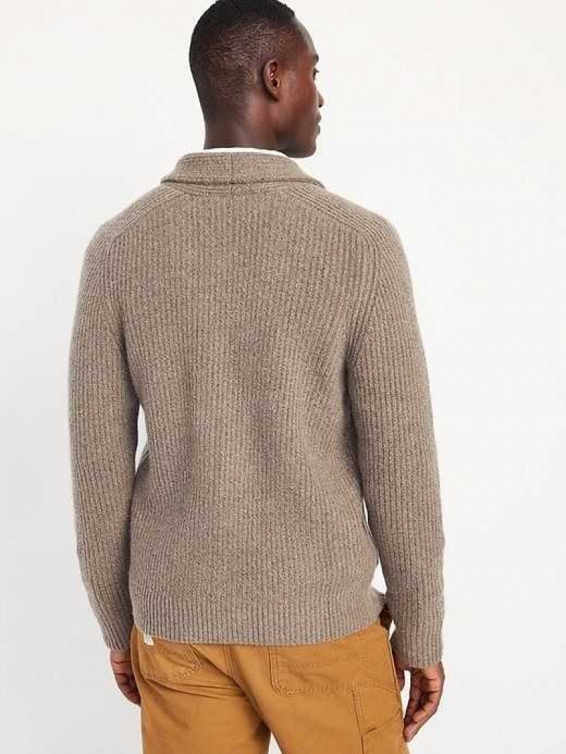 Old Navy SoSoft Shawl-Collar Cardigan Sweater Light Brown | NGF896124