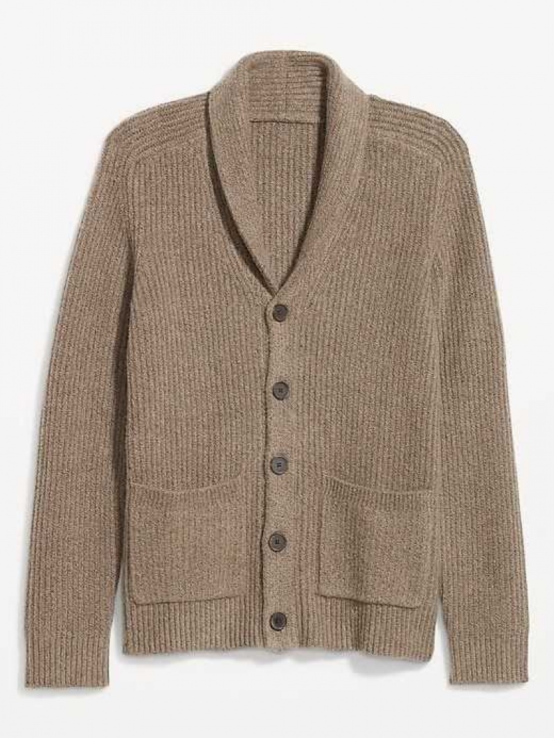 Old Navy SoSoft Shawl-Collar Cardigan Sweater Light Brown | NGF896124