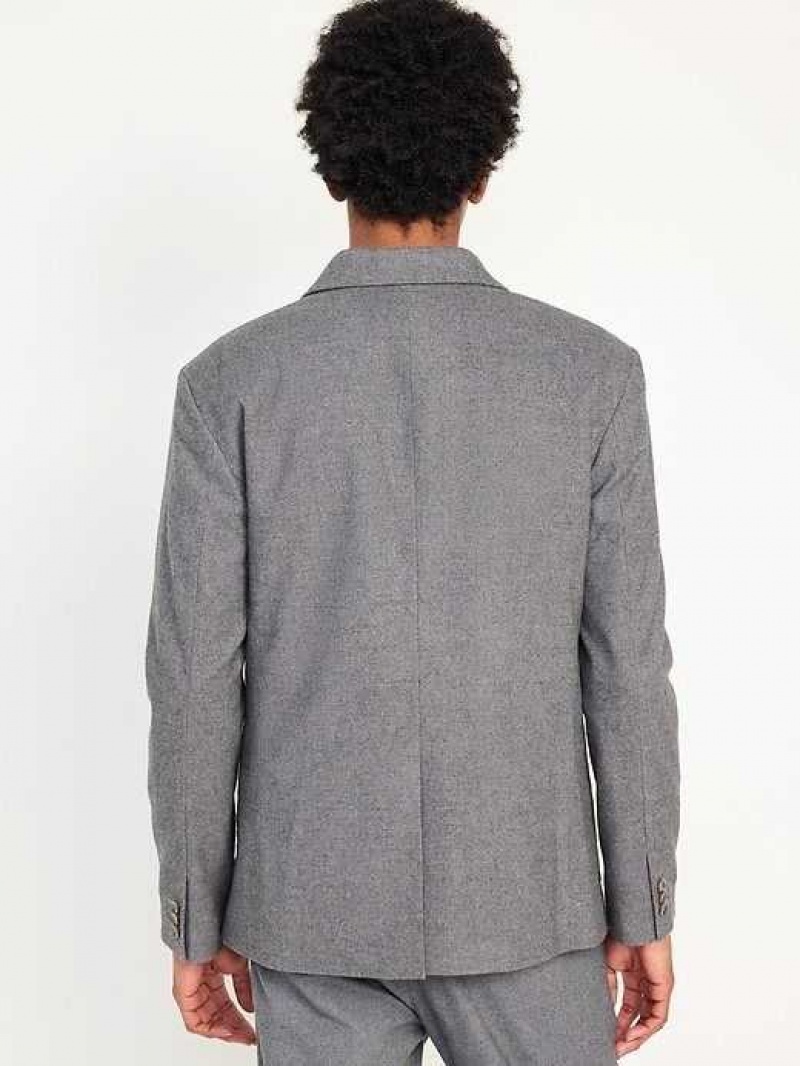 Old Navy Soft-Brushed Blazer Grey | NLC018653