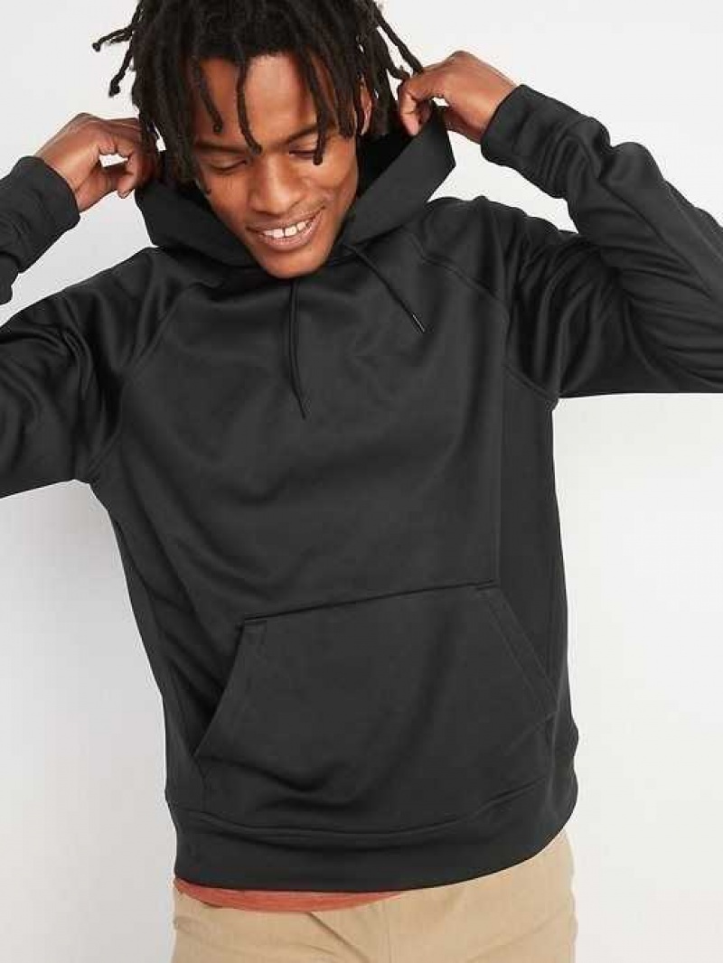 Old Navy Soft-Brushed Go-Dry Performance Pullover Hoodie Black | VLT705982