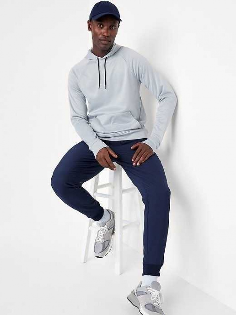 Old Navy Soft-Brushed Go-Dry Performance Pullover Hoodie Blue Light Blue | BPR378065