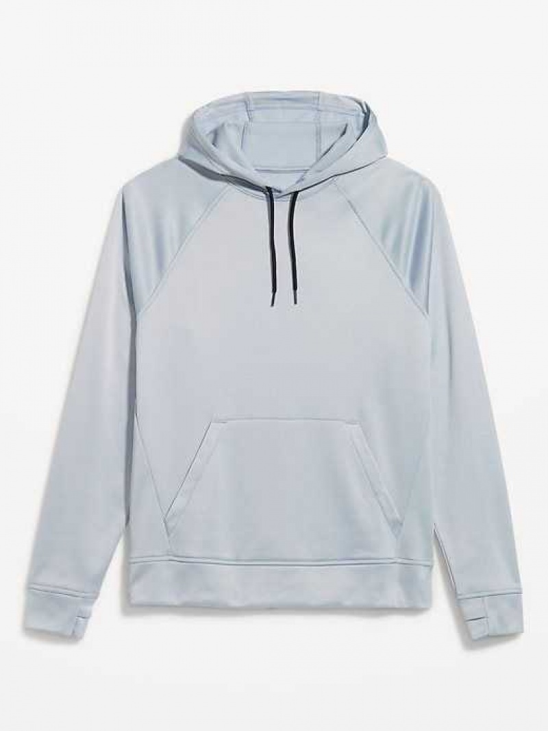 Old Navy Soft-Brushed Go-Dry Performance Pullover Hoodie Blue Light Blue | BPR378065