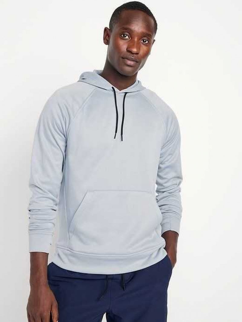 Old Navy Soft-Brushed Go-Dry Performance Pullover Hoodie Blue Light Blue | BPR378065