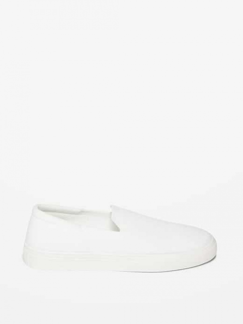 Old Navy Soft-Knit Slip-On Sneakers White | MTN184650