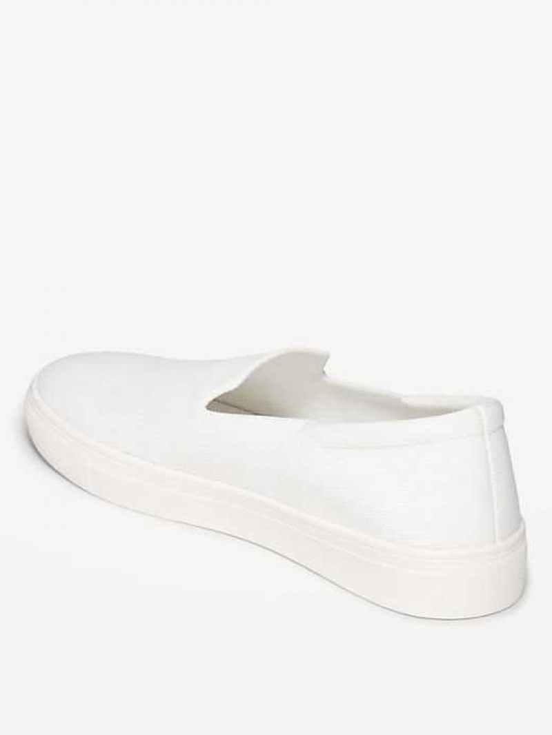 Old Navy Soft-Knit Slip-On Sneakers White | MTN184650