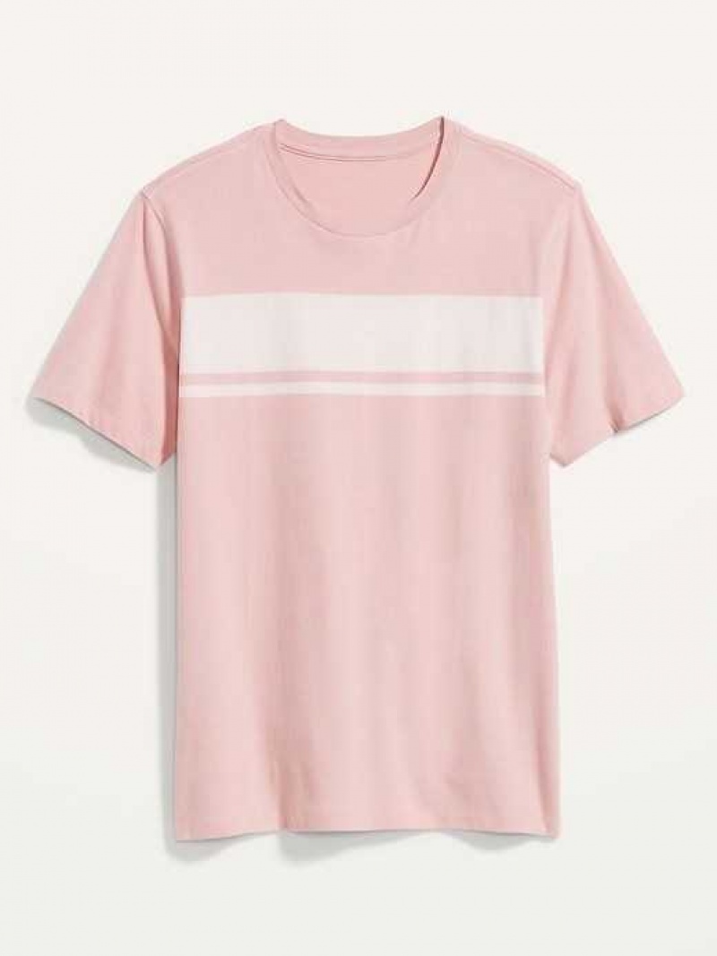 Old Navy Soft-Washed Center-Stripe T-Shirt Beige | ZOM861274