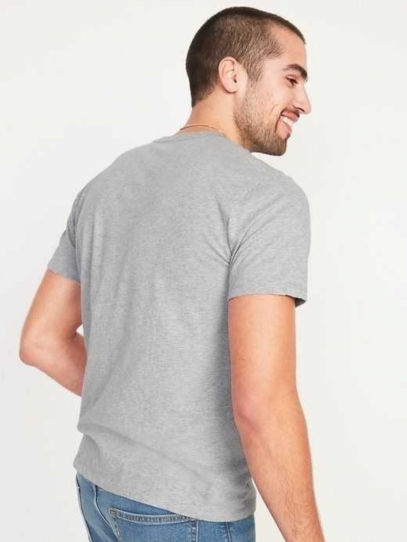 Old Navy Soft-Washed Chest-Pocket T-Shirt Grey | MGT529806