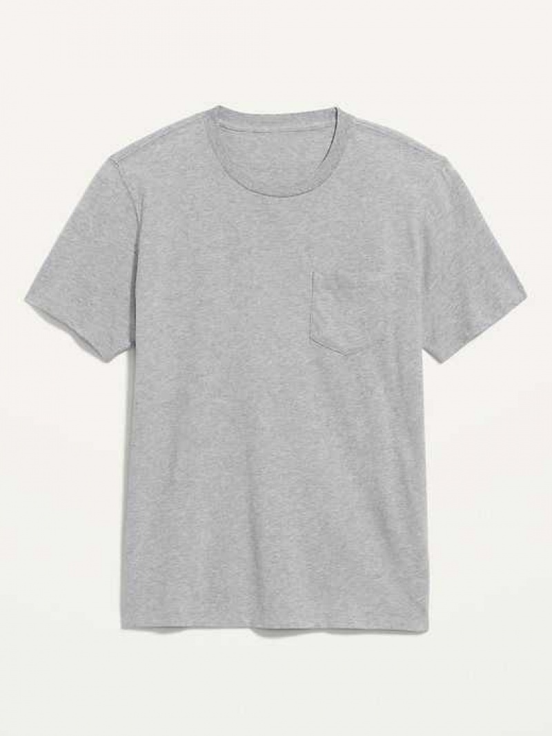 Old Navy Soft-Washed Chest-Pocket T-Shirt Grey | MGT529806