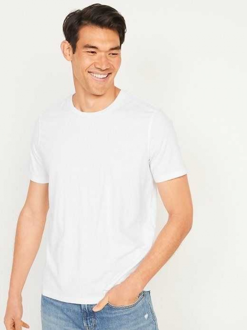 Old Navy Soft-Washed Crew-Neck T-Shirt 3-Pack White | OFI387106