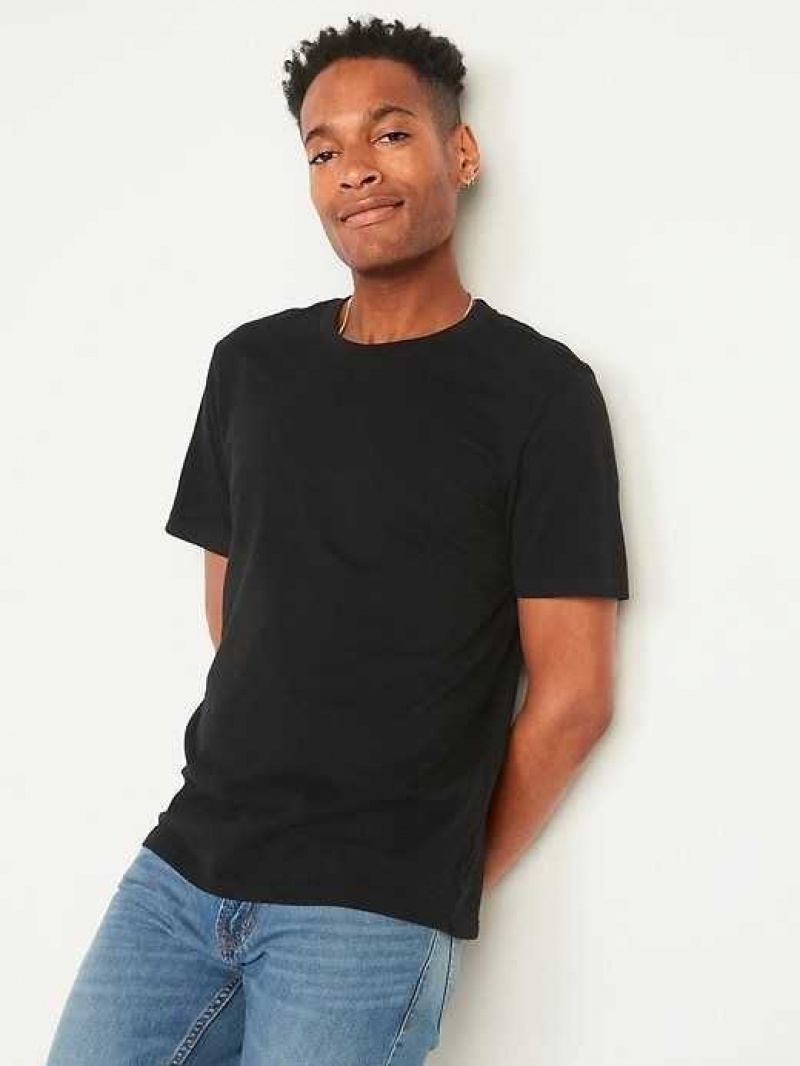 Old Navy Soft-Washed Crew-Neck T-Shirt 5-Pack White | QUK436107